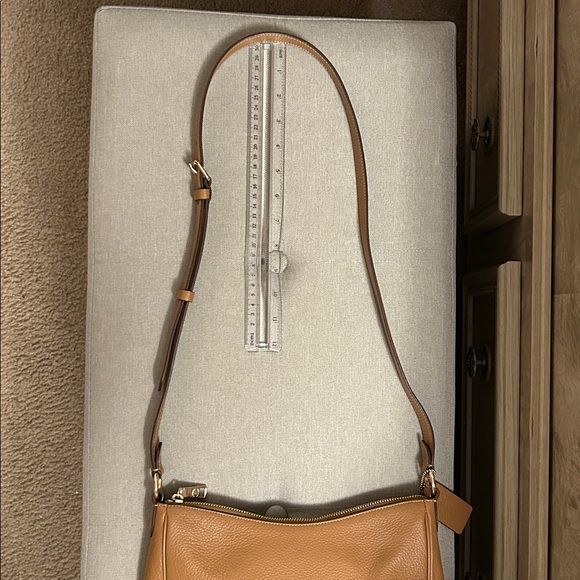 Coach Tan Leather Hobo Bag - Picture 10 of 13